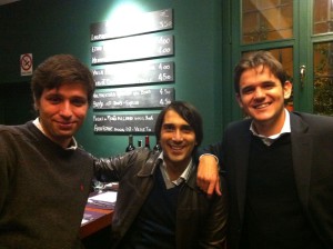 Giovanni Azzali, Vittorio Guarini e Alessandro Iotti, creatori di Midnight Call