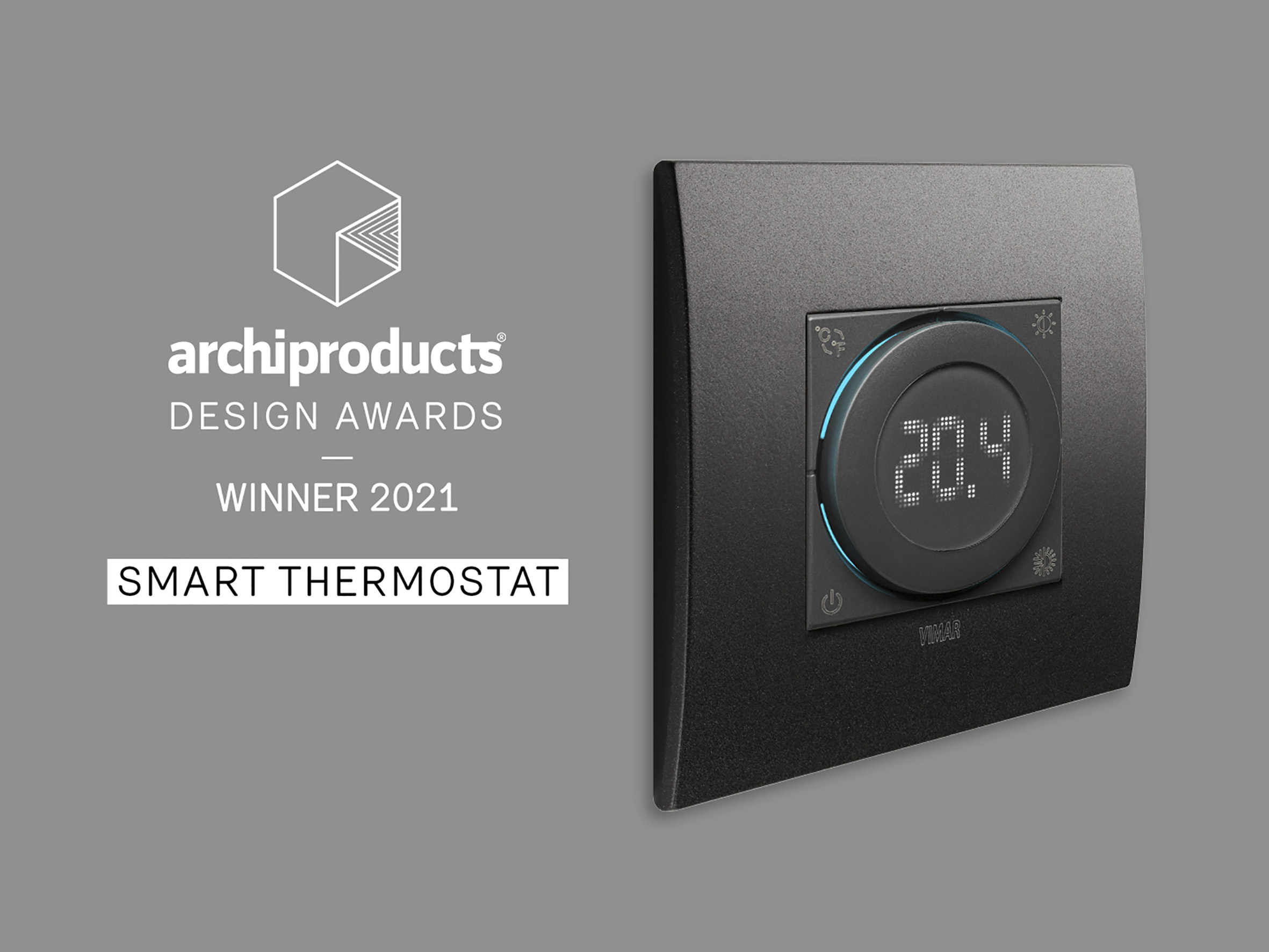 Il termostato smart a rotella vince l'Archiproducts Design Awards 2021